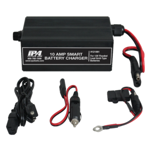 10-Amp Smart Battery Charger (12V DC)