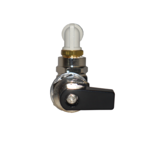 a close up of a valve on a white background