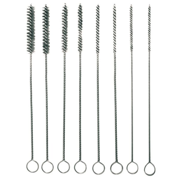 there are many different types of brushes on a white background