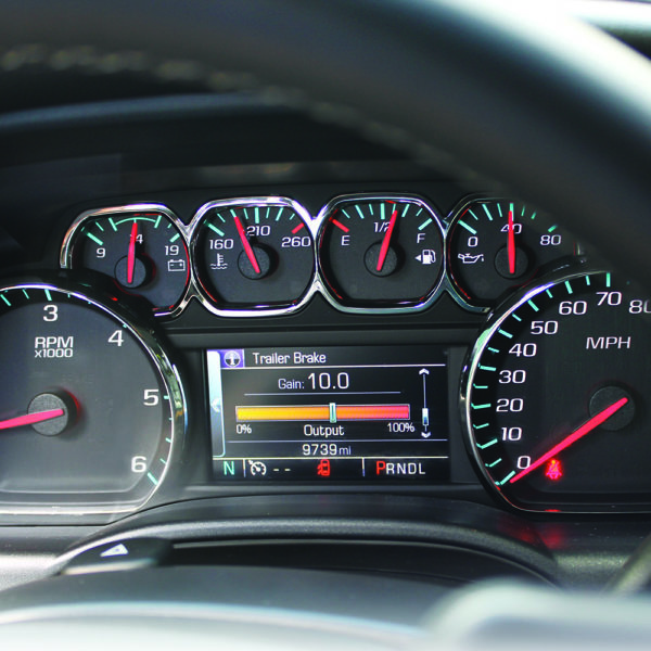 Electric Brake Force Meter Test Vehicle Trailer Light