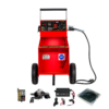4205_Smart_MUTT_X_All_Accessories a red cart with a blue warning sign on it